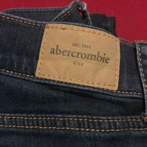 Girls 16 slim Abercrombie jeans.Worn once. Clean, Pet free and Smoke free home.